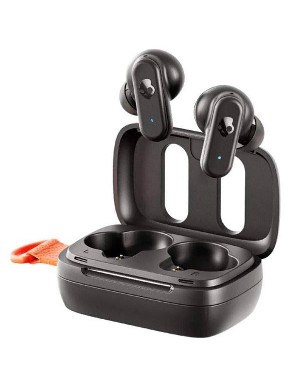 Wireless earbuds bluetooth headphones noise isolating mic 20hr battery black